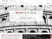 Tablet Screenshot of monograms.com